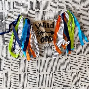 Wild One Birthday Party Banner